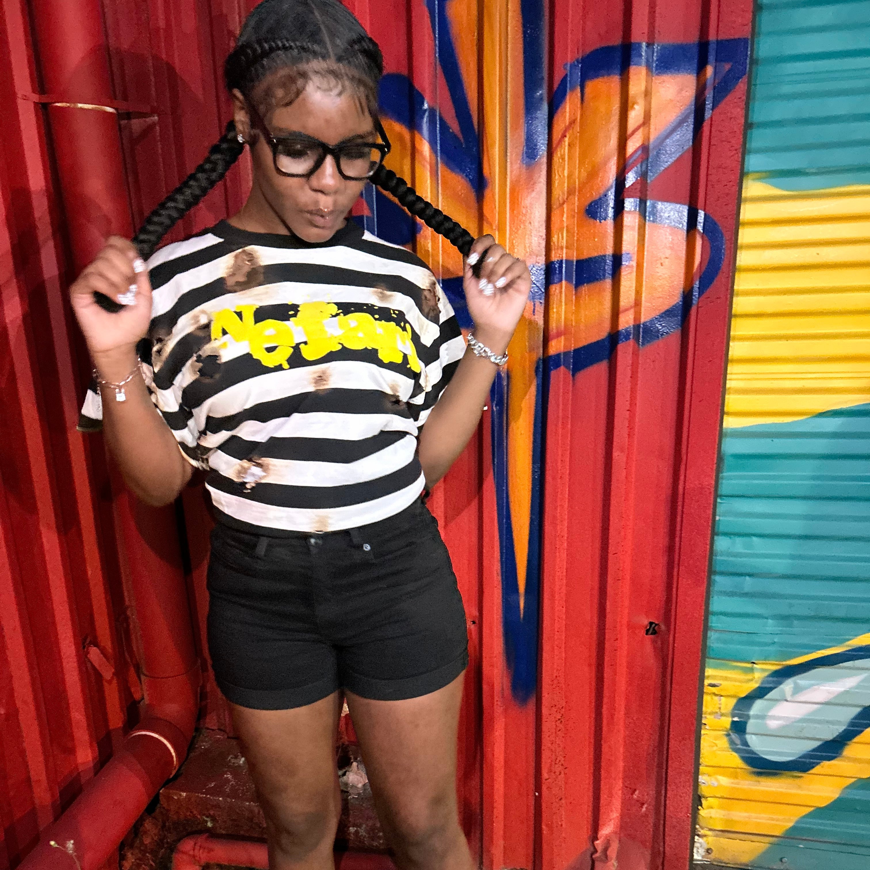 Yellow Waldo Nefari Tee
